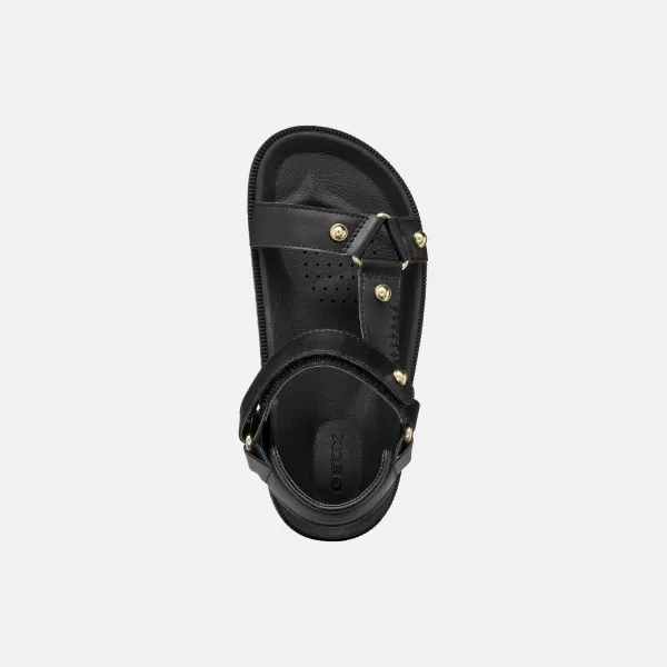  Sandale pentru fete GEOX SANDAL FOAMMENTERA J65P0D000BCC9999 NEGRU 