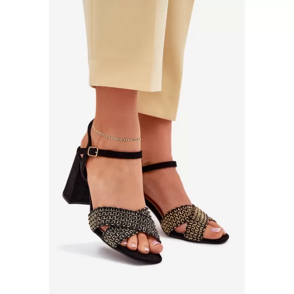  Sandale de dama BOTO ALMERA 38213 NEGRU 