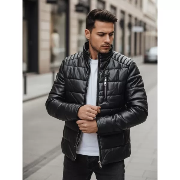  Jachetă pentru bărbați DSTREET TX5115 NEGRU 