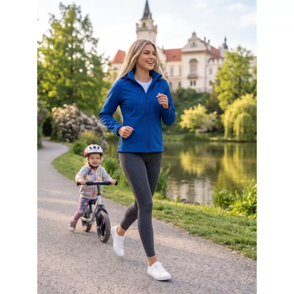  Jachetă softshell pentru femei ALTISPORT NoPrint NP/ALW945 ALBASTRU REGAL 