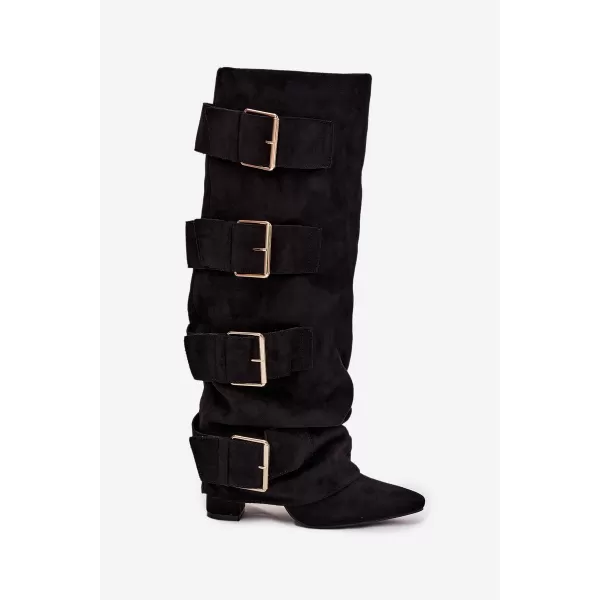  Cizme de dama BOTO ISAVELLE 39162 NEGRU 