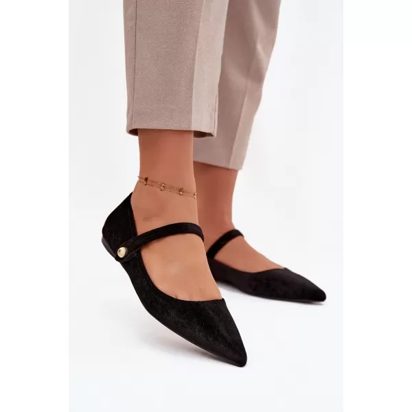  Balerini de dama BOTO GISANNE 40573 NEGRU 