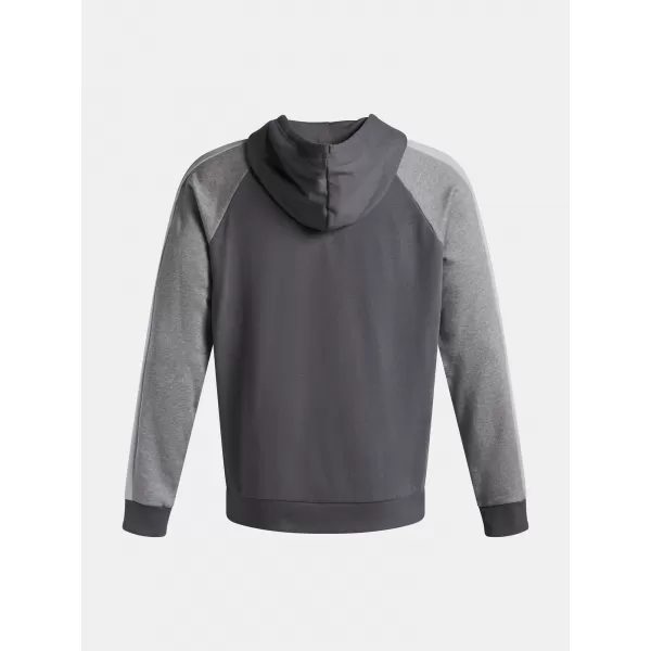  Hanorac pentru bărbați UNDER ARMOUR UA RIVAL FLC CB HOOD 6003958-025 GRI 