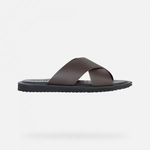 Papuci pentru bărbați GEOX ERICE G002619 NEGRU 