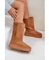 Pantofi de damă BIG STAR OO274893 MARO/BEJ Pantofi Big Star