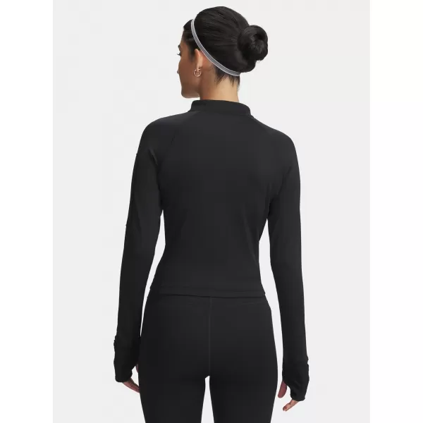  Tricou pentru femei UNDER ARMOUR UA VELOCITI PRO CW HALF ZIP 6004015-001 NEGRU 