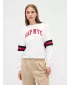Hanorac de dama GAP LOGO SWEATSHIRT 799272-04 NOU ALB