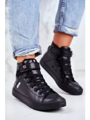 Adidași de damă BIG STAR V274542FW BLACK Pantofi Big Star