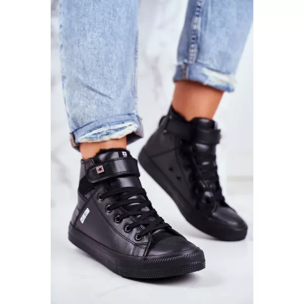  Adidași de damă BIG STAR V274542FW BLACK Pantofi Big Star 