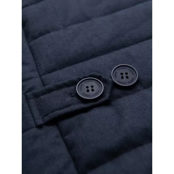  Vesta pentru bărbați OMBRE OM-JAVJ-0275 BLEUMARIN MELANGE 