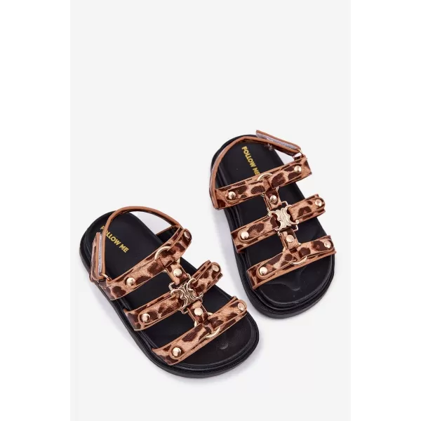  Sandale pentru copii BOTO LUNESSA 38047 LEOPARD 