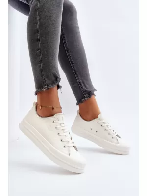 Adidași de damă BIG STAR NN274847 WHITE Pantofi Big Star