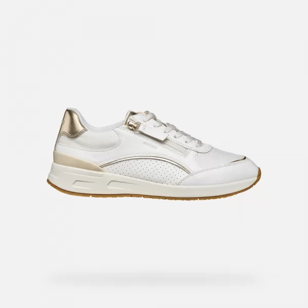  Adidași de damă GEOX BULMYA G013108 ALB 