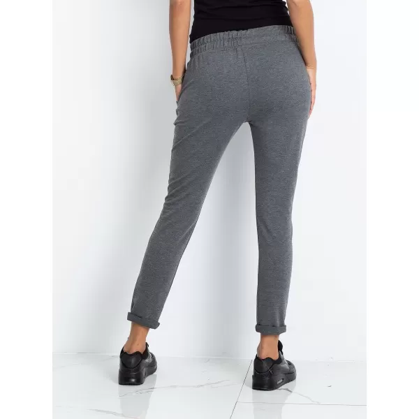  Pantaloni de trening pentru femei BASIC FEEL GOOD RV-DR-3698.09X GRI ÎNCHIS 