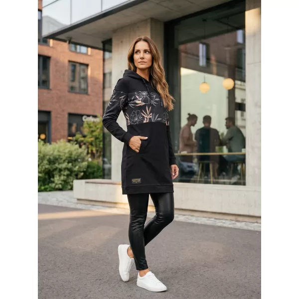  Hanorac de dama ALTISPORT HETHER NEGRU 