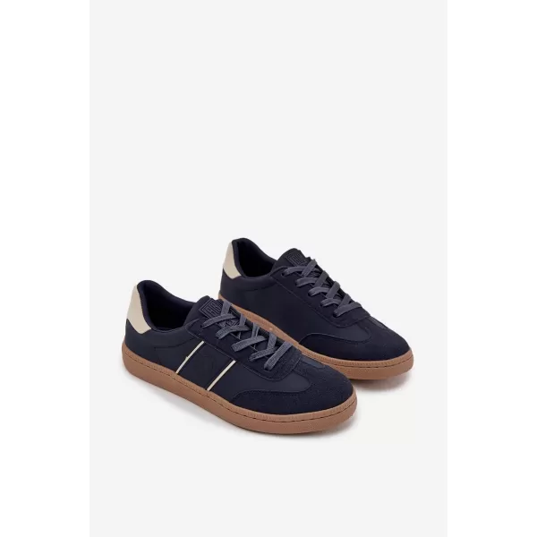  Pantofi bărbați BIG STAR SS174079 ALBASTRU Pantofi Big Star 