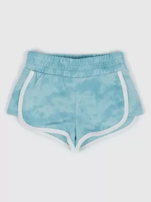 Pantaloni scurți pentru copii GAP SWEATSHORTS 860029-00 CRAVATĂ ALBASTRĂ