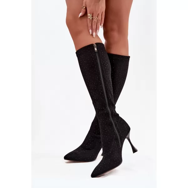  Cizme de dama D&A JC52-883 NEGRU 