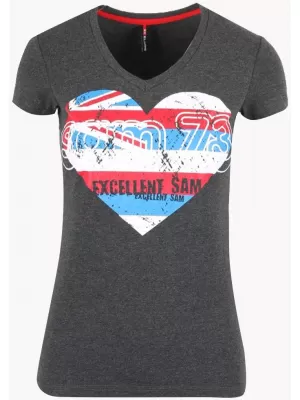 Tricou de damă SAM 73 WT 739 NEGRU