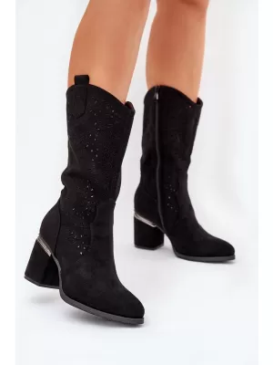 Cizme de dama S.BARSKI HY51-238 NEGRU