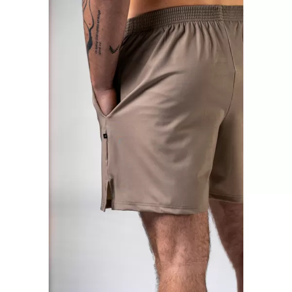  Pantaloni scurți de antrenament POWER 902 LIGHT BROWN ASH Nebbia 