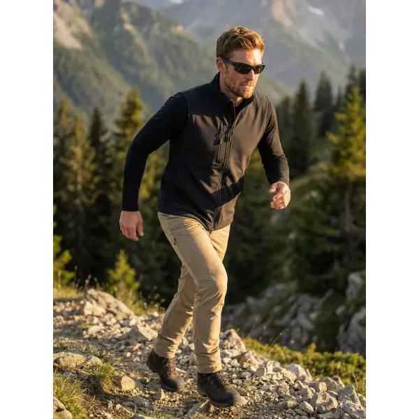  Vestă softshell pentru bărbați ALTISPORT NoPrint NP/ALM865 GRI ABANOS 