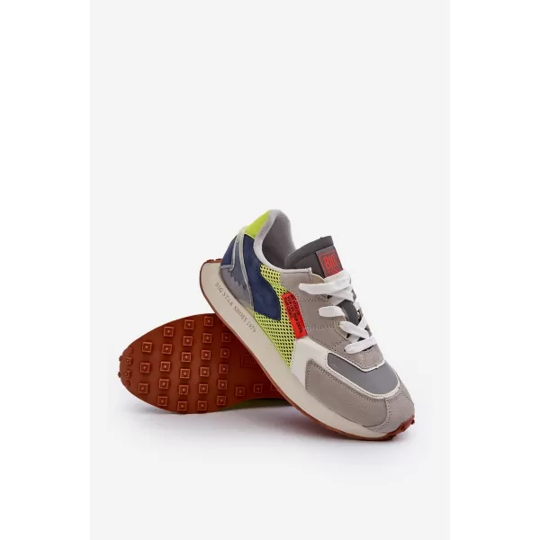  Adidași bărbați BIG STAR NN174344 GRI Pantofi Big Star 