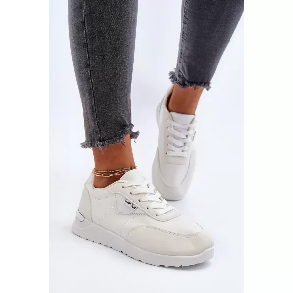  Adidași de damă BOTO VOVELLA 30465 ALB 