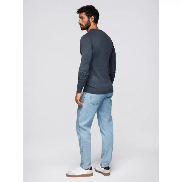  Pulover pentru bărbați OMBRE OM-SWBS-0106 BLEUMARIN MELANGE 