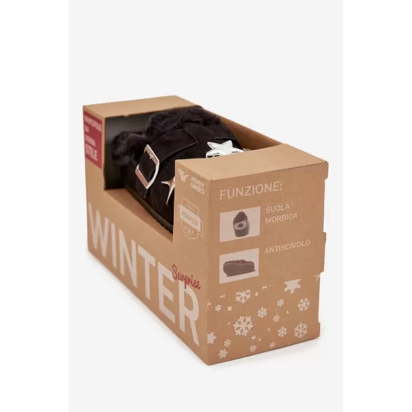  Papuci de damă BOTO THALORA 40801 NEGRU 