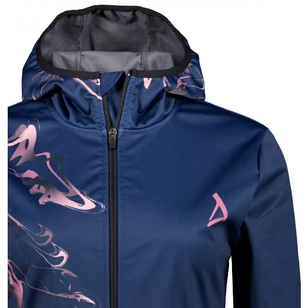  Jachetă softshell premium pentru femei ALTISPORT VOJ/ALW064JACK01 ALBASTRU ROZ 