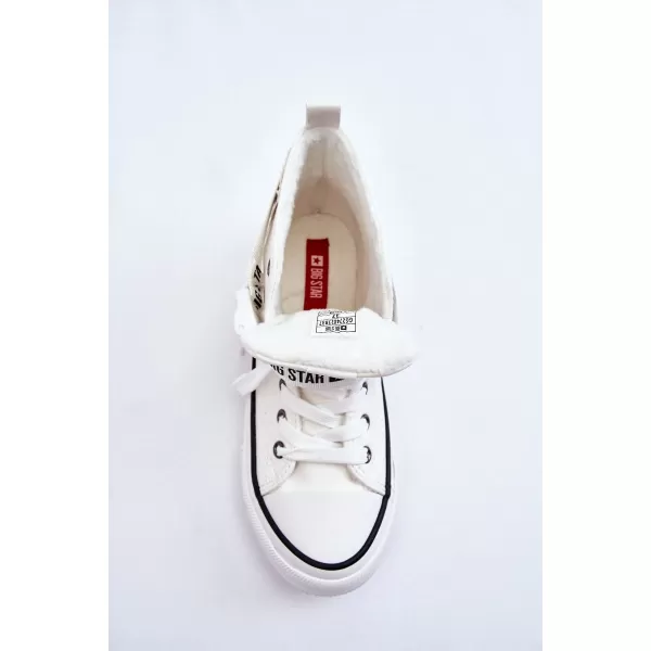  Adidași de damă BIG STAR GG274027 WHITE Pantofi Big Star 