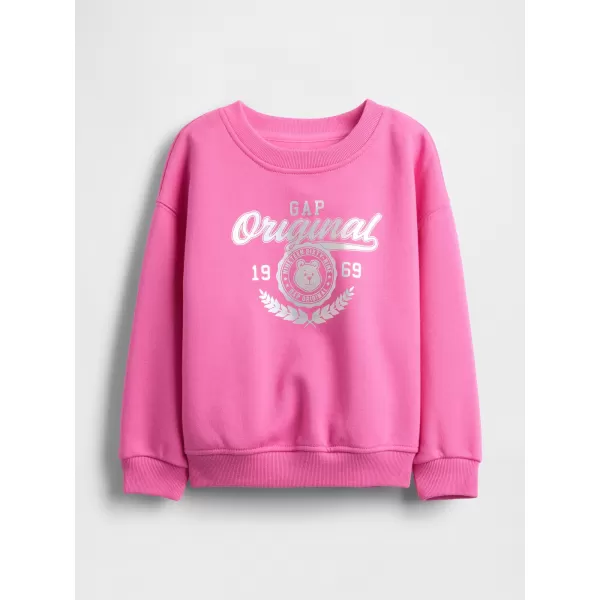  Hanorac pentru copii GAP LOGO SWEATSHIRT 816550-03 PHOEBE ROZ 