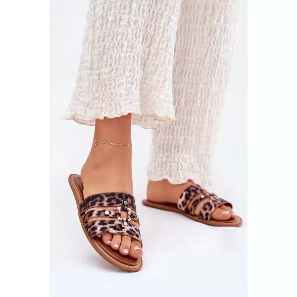  Papuci de damă BOTO NOROTI 37941 LEOPARD 