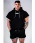 Top cârpă de antrenament HERO 297 BLACK Nebbia