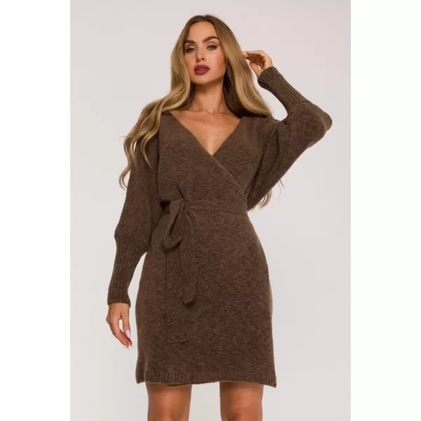  Rochie MOE M631 CARAMEL 