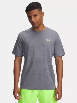 Tricou pentru bărbați UNDER ARMOUR UA TECH VENT JACQUARD SS 1377052-025 GRI