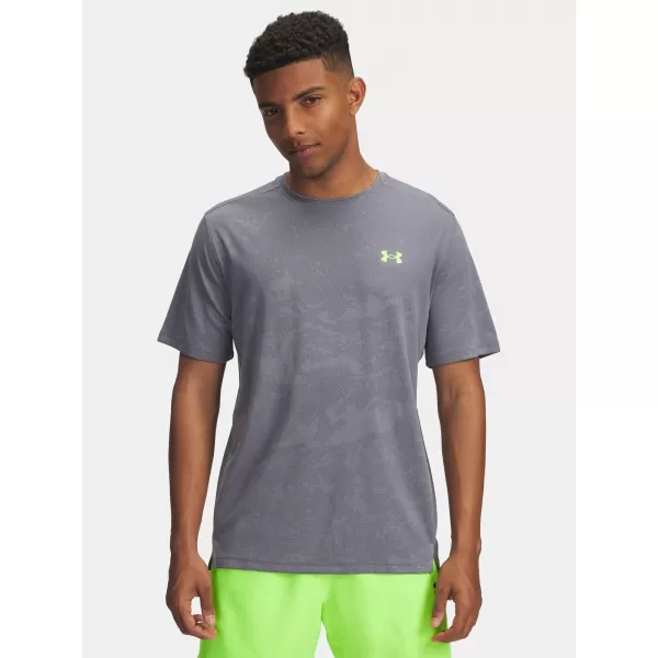  Tricou pentru bărbați UNDER ARMOUR UA TECH VENT JACQUARD SS 1377052-025 GRI 