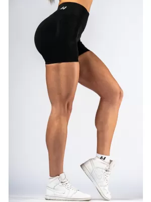 Pantaloni scurți push-up cu talie înaltă POWER 893 BLACK Nebbia