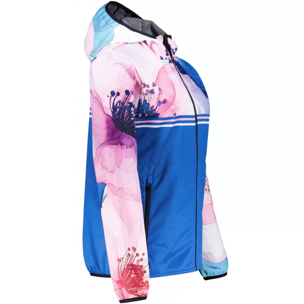  Jachetă softshell premium pentru femei ALTISPORT VOJ/ALW117JACK01 ALBASTRU/ROZ 