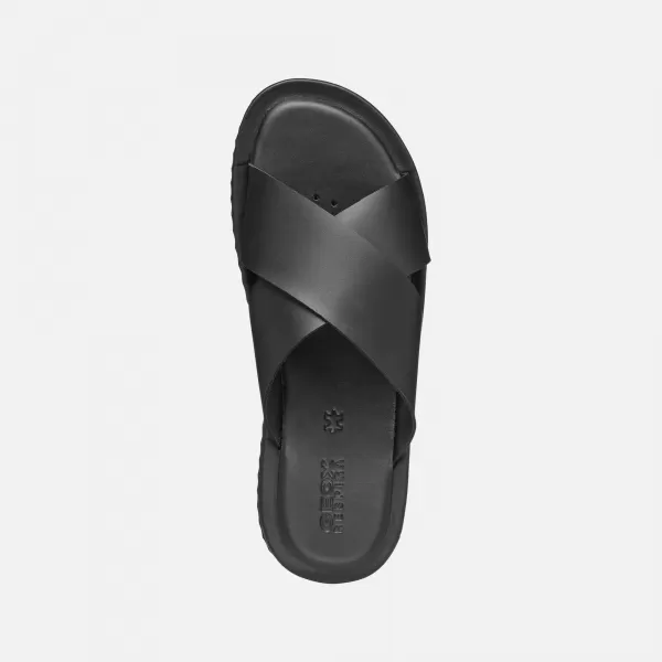  Sandale pentru bărbați GEOX ERICE G002620 NEGRU 
