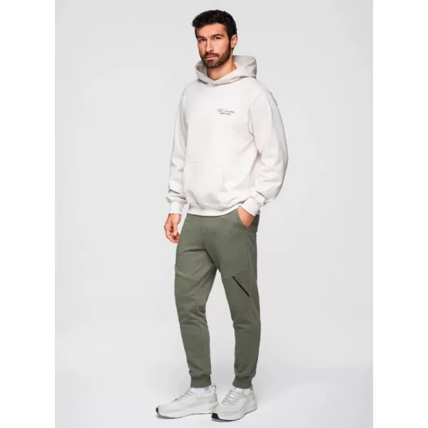  Pantaloni de trening pentru bărbați OMBRE OM-PASK-0280 MĂSLINE 
