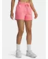 Pantaloni scurți de damă UNDER ARMOUR RIVAL FLEECE SHORT 1382723-600 ROZ