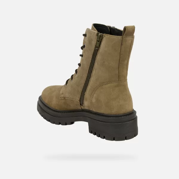  Botine de dama GEOX IRIDEA G004093 KAKI 