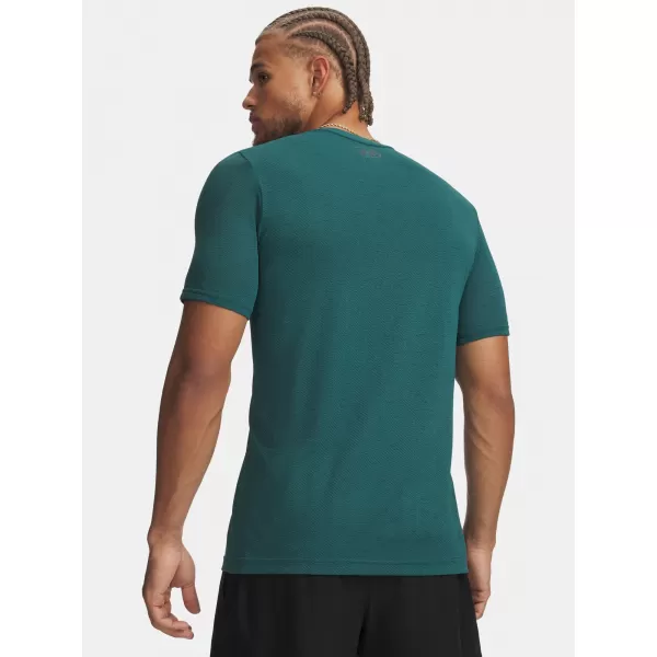  Tricou pentru bărbați UNDER ARMOUR VANISH SEAMLESS NOVELTY SS 6010603-338 VERDE 