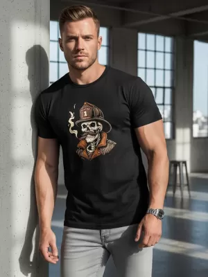 Tricou pentru bărbați DSTREET NX054R NEGRU