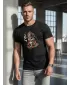 Tricou pentru bărbați DSTREET NX054R NEGRU