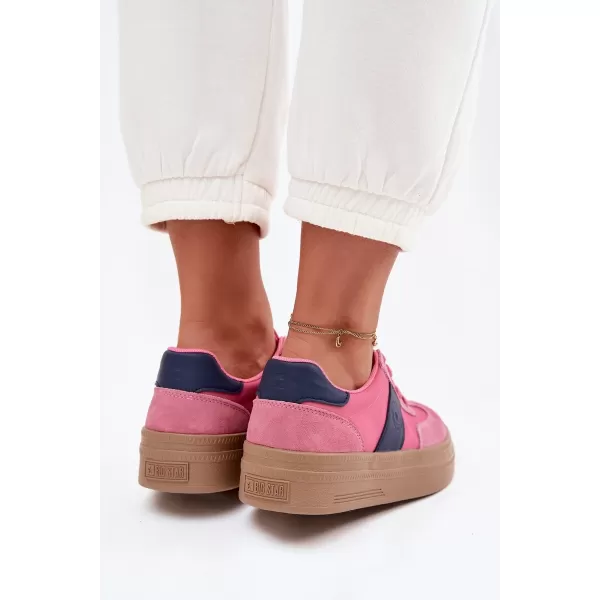  Adidasi de dama BIG STAR TT274164 ROZ Pantofi Big Star 