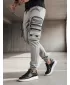 Pantaloni pentru bărbați DSTREET UX4159 GRI ÎNCHIS