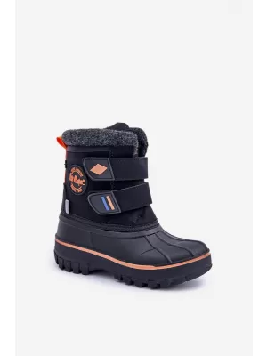 Oameni de zăpadă pentru copii LEE COOPER LCJ-24-44-2865K NEGRU